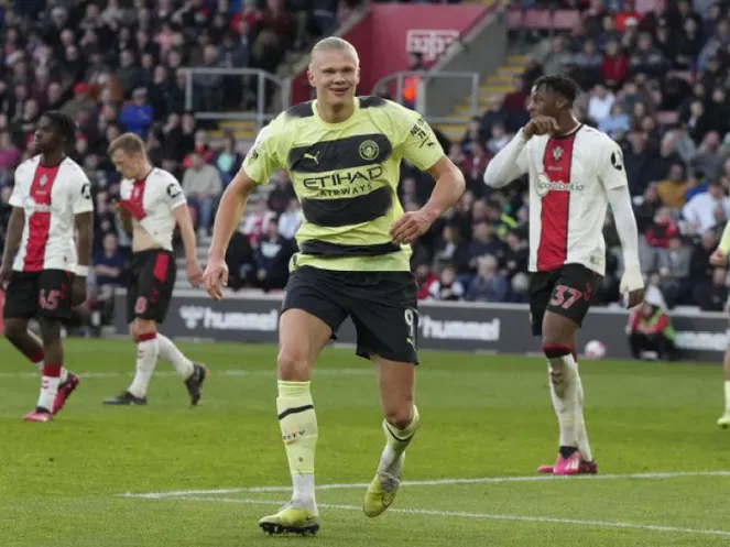 Erling Haaland Strikes Twice As Man City Hits Southampton For Four