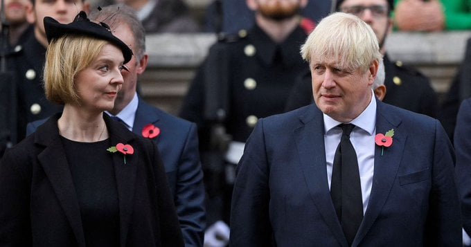 Boris Johnson & Liz Truss