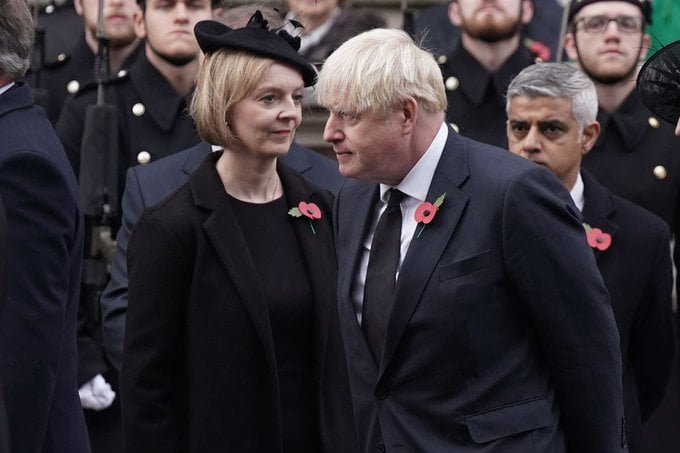 Boris Johnson & Liz Truss