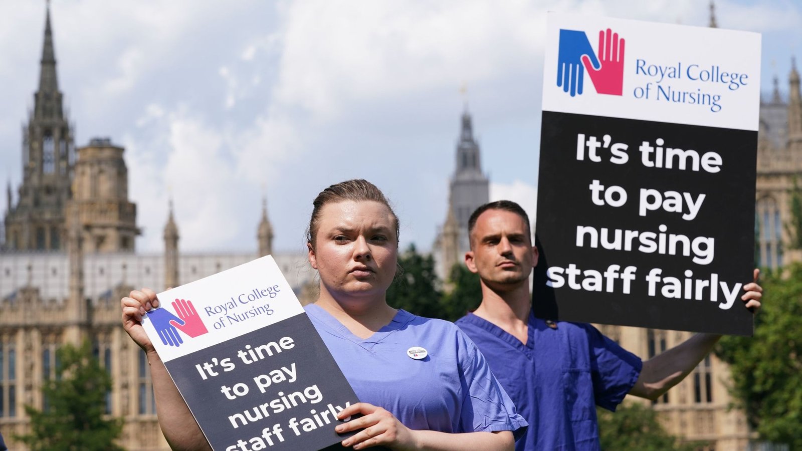 Nurses strike