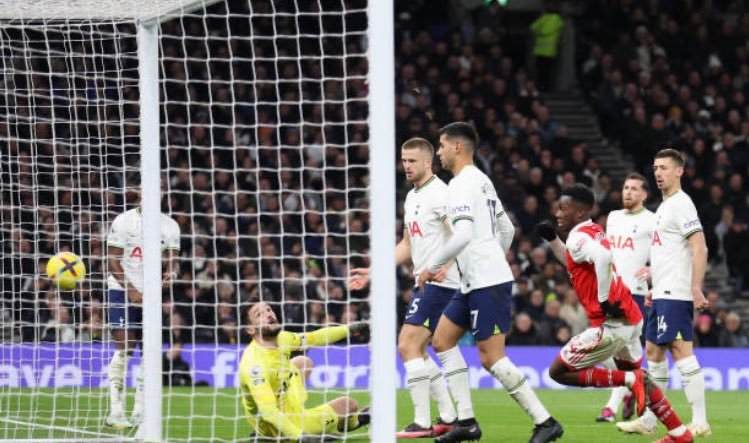 Tottenham Hotspur 0 - 2 Arsenal