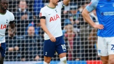 Tottenham Hotspur 1 - 0 Portsmouth