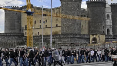Champions League violence