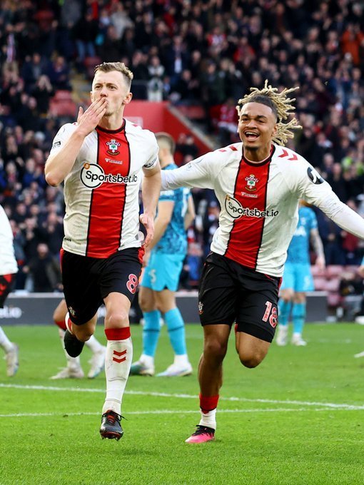 Southampton 3 - 3 Tottenham Hotspur