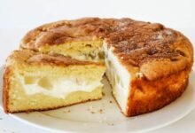 Cream cheese apple cake recipe