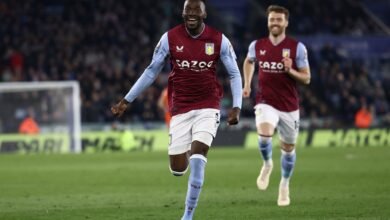 Leicester City 1 - 2 Aston Villa