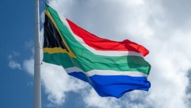 South Africa flag