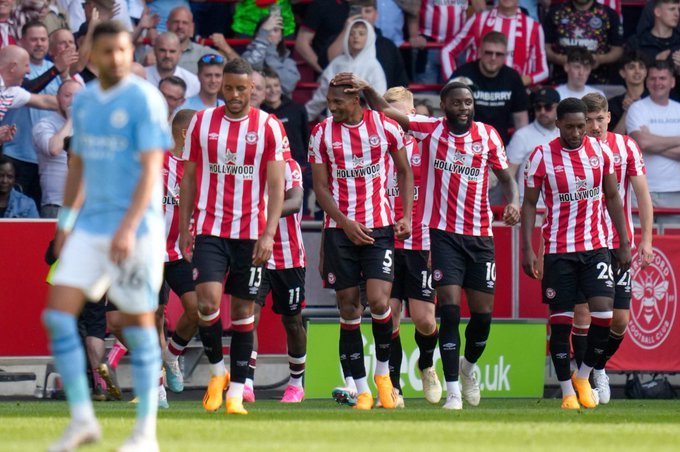 Brentford 1 - 0 Manchester City
