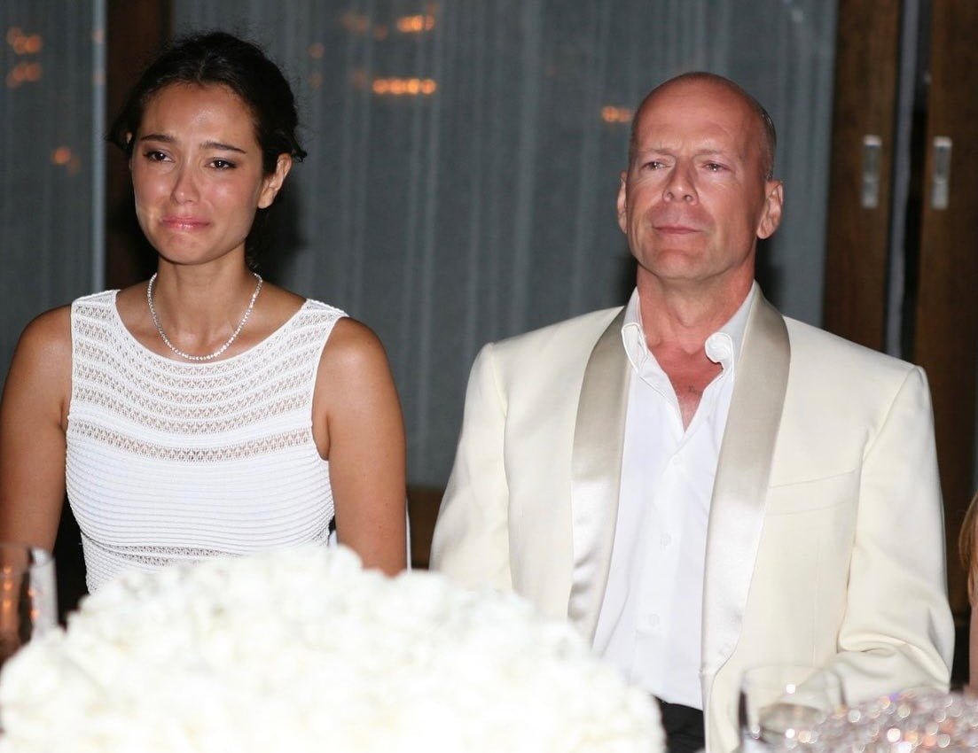 Bruce Willis and wife