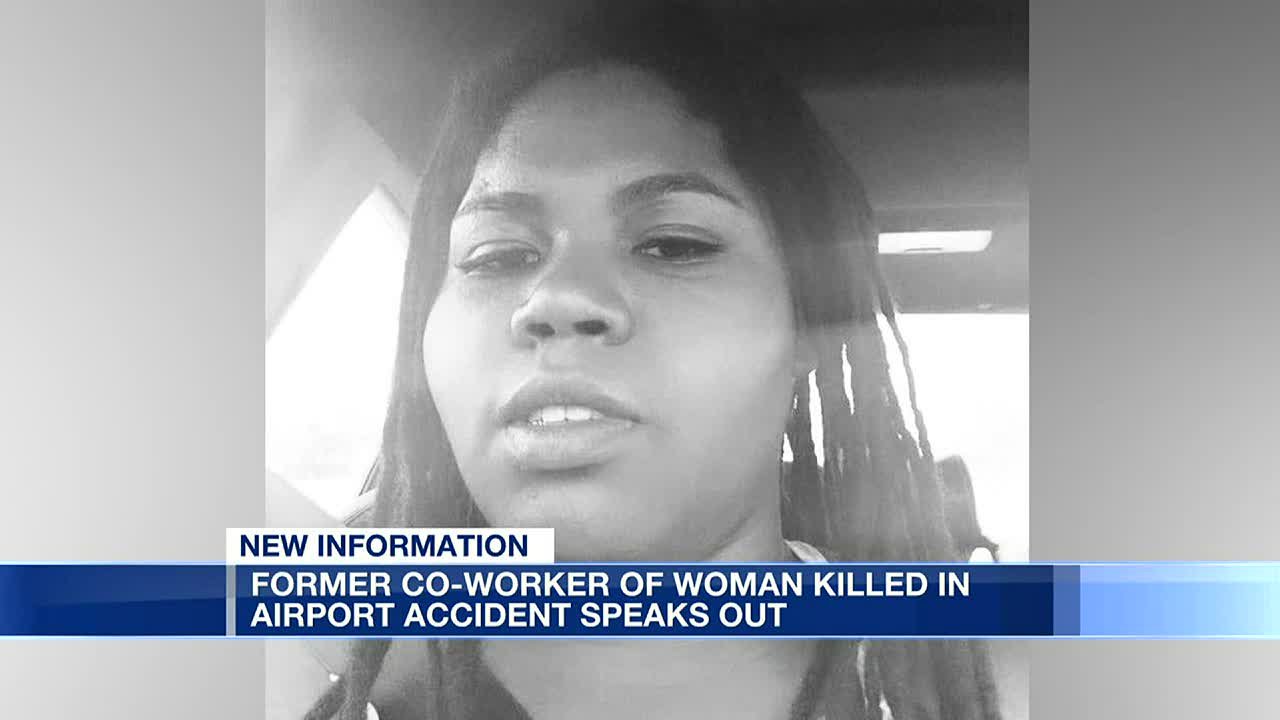 Courtney Edwards sucked and killed in airport accident