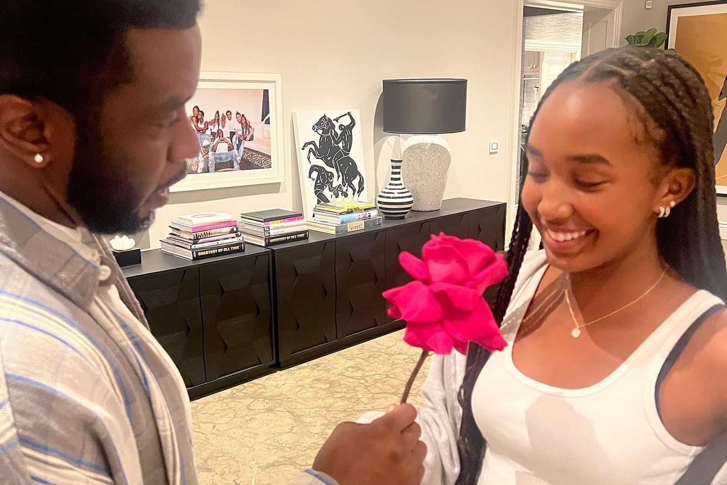 Diddy and daughter