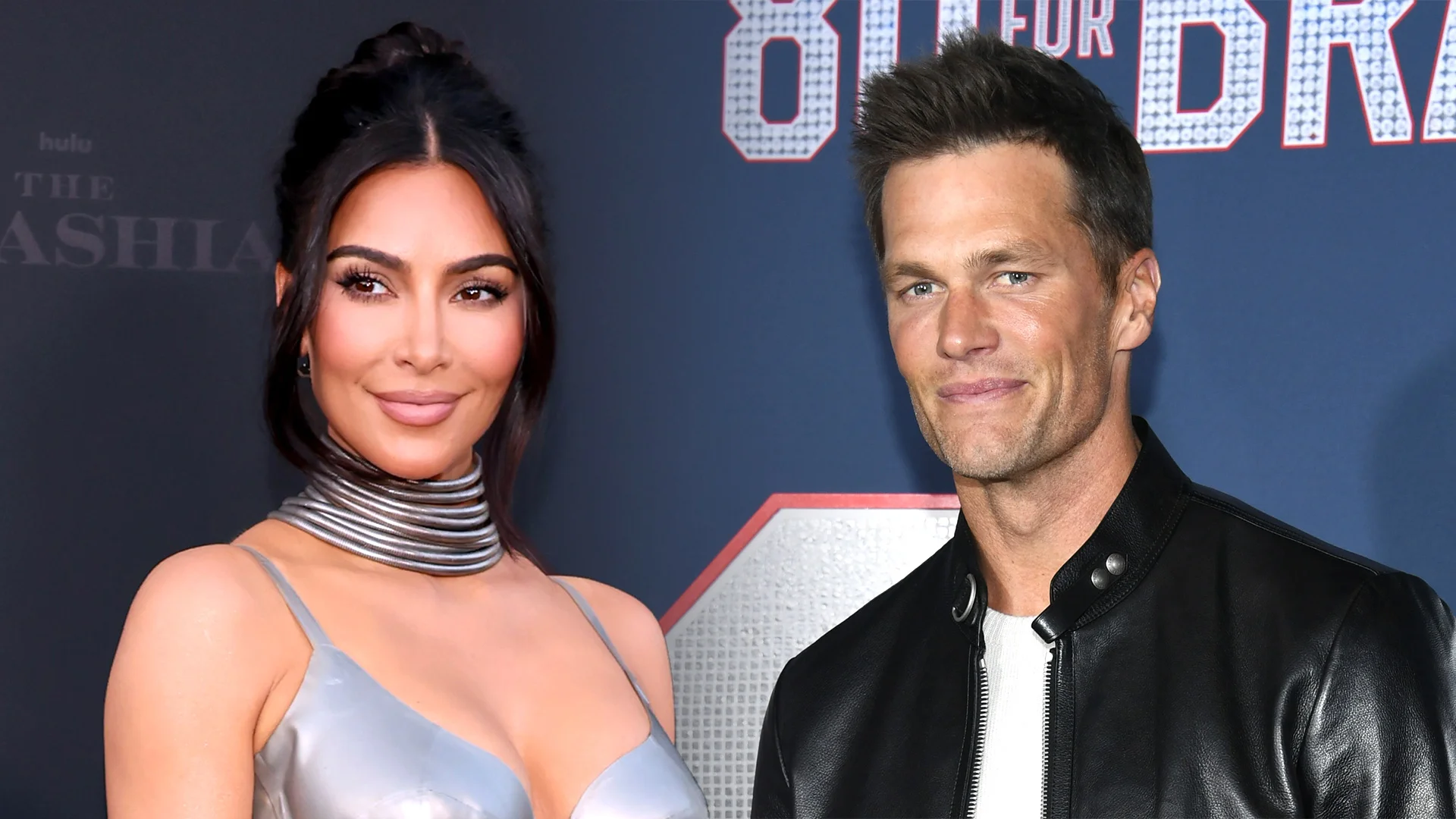 Kim Kardashian and Tom Brady