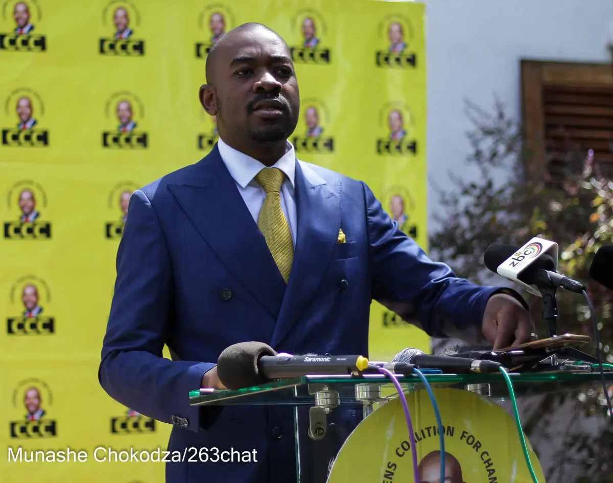 Nelson Chamisa Claims Victory