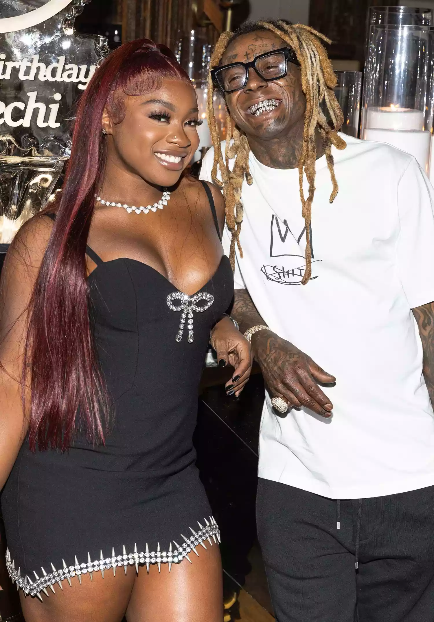 Lil Wayne and daughter