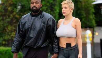 Kanye West and Bianca Censori