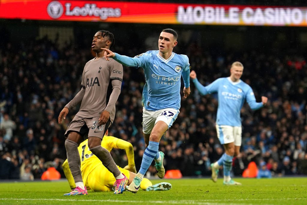 Manchester City 3-3 Tottenham Hotspur