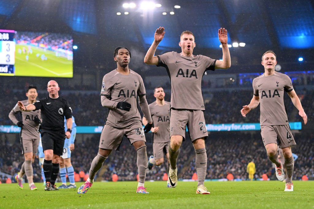 Manchester City 3-3 Tottenham Hotspur