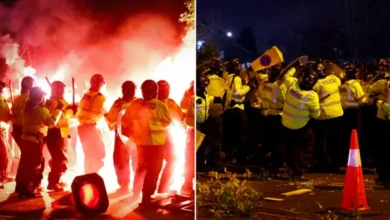 Polish football hooligans