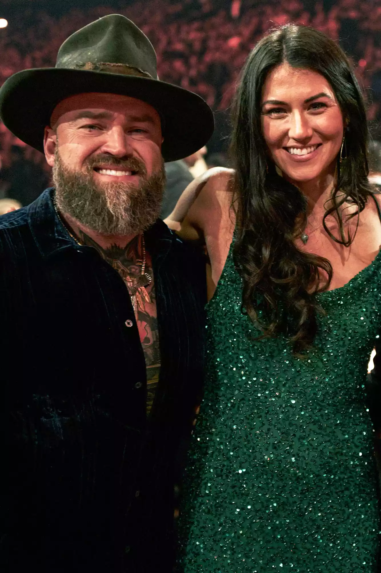 Zac Brown and Kelly Yazdi