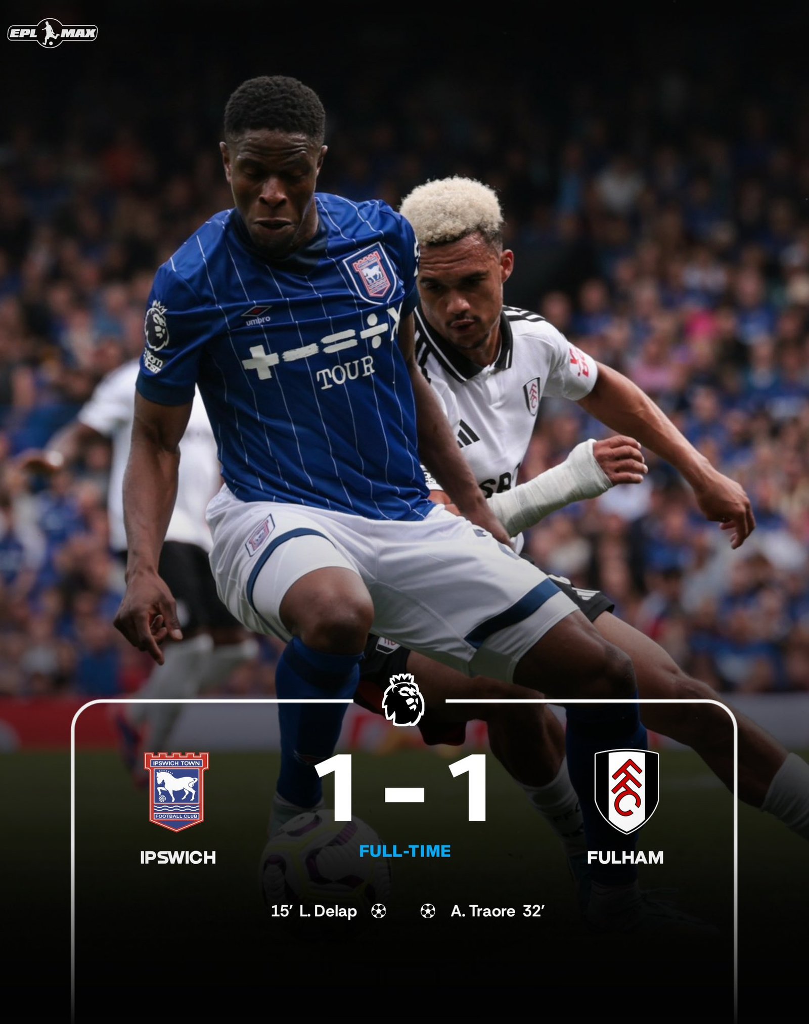 Ipswich Town 1-1 Fulham