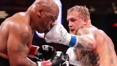 Jake Paul beats 58-year-old Mike Tyson