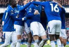 Everton 4 - 0 Leicester City